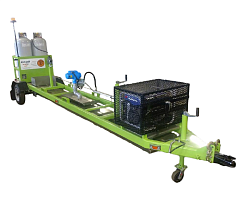 Буксируемые установки для инфракрасного нагрева швов